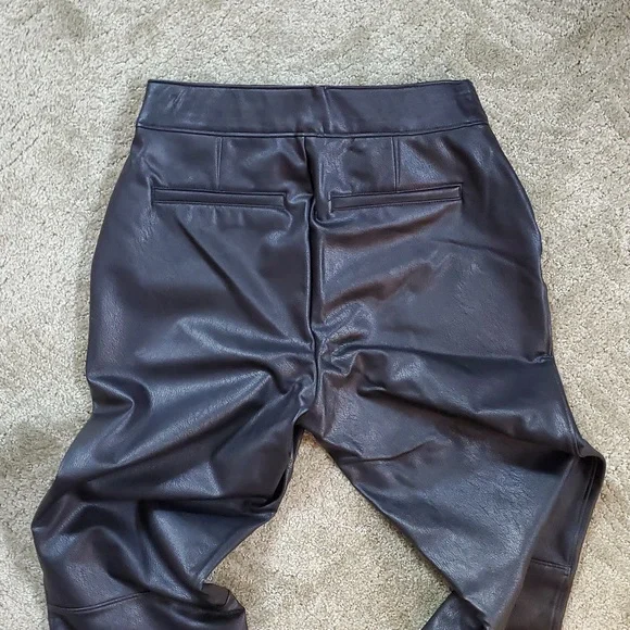Spanx Leather-Like Flare Pants - Picture 7 of 8
